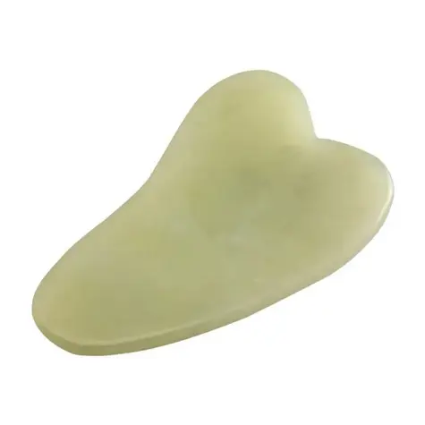 Groene Jade steen (driehoek) | Gua Sha
