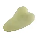 Groene Jade steen (driehoek) | Gua Sha